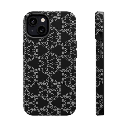 Geometric Sacred Flower - Magnetic Phone Case