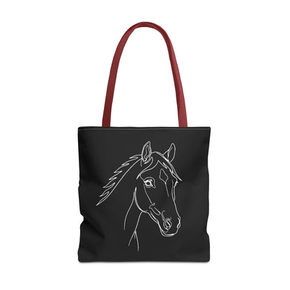 Horse Portrait Sketch - Tote Bag