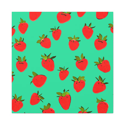 Strawberry Pattern - Canvas