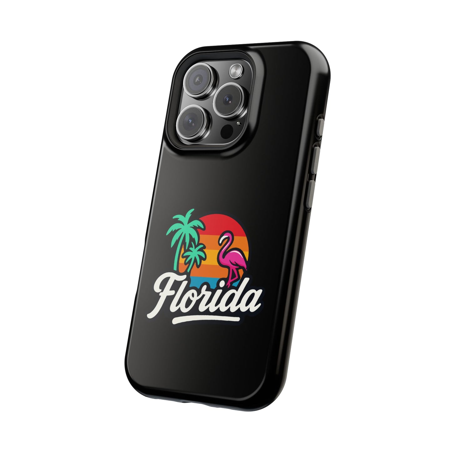 Florida Sunset Palm - Magnetic Phone Case