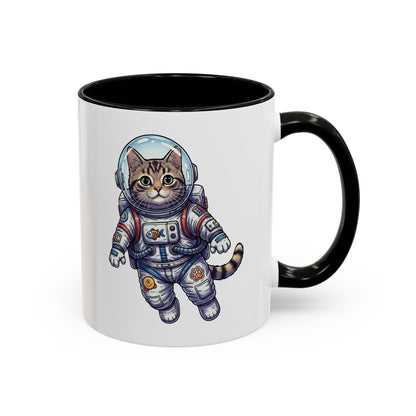 Astronaut Cat - Colorful Mug