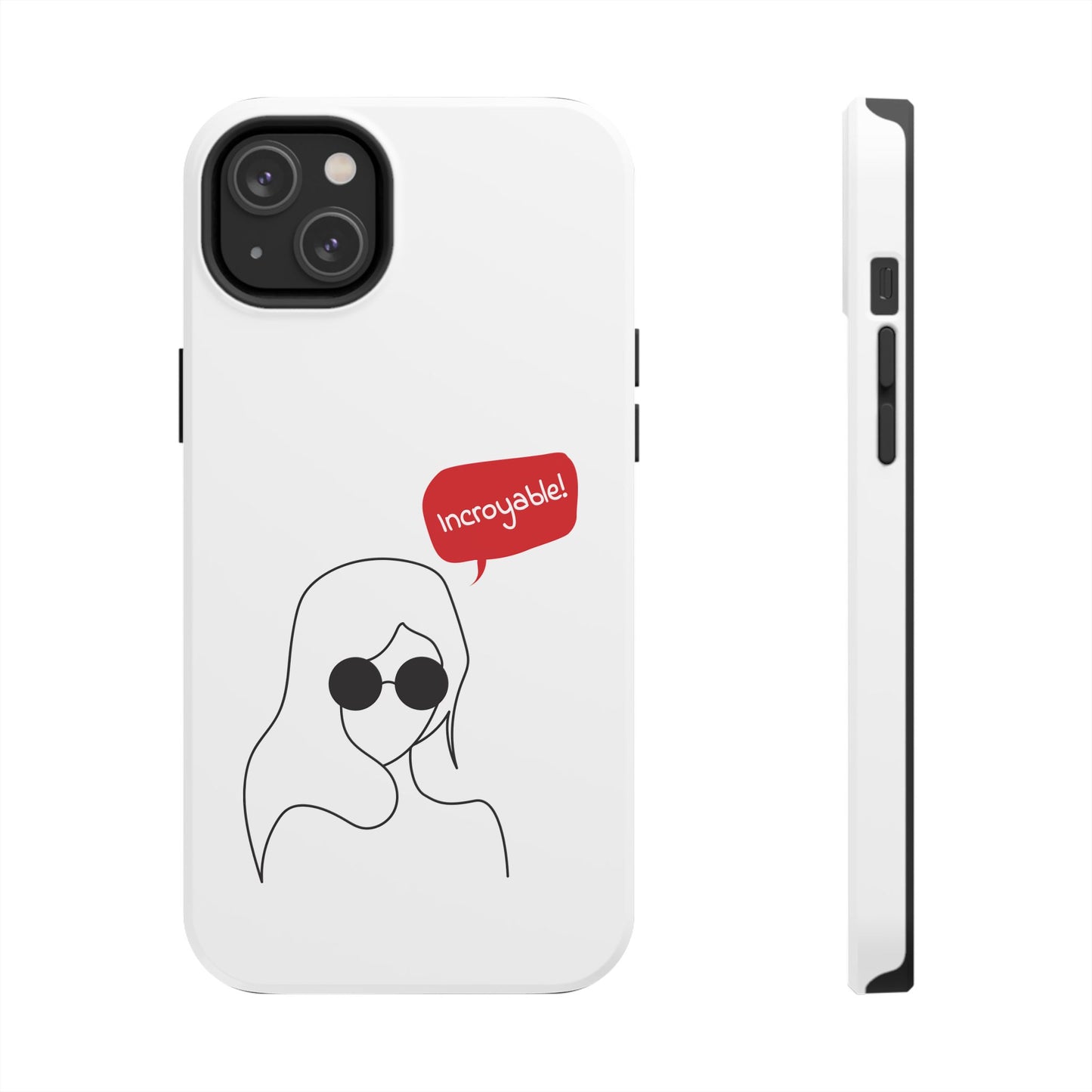 Incroyable Chic Girl - Phone Case