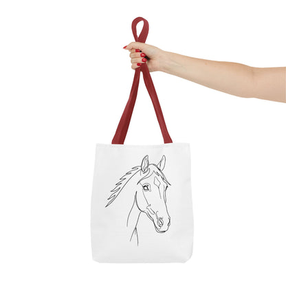 Horse Portrait Sketch - Tote Bag
