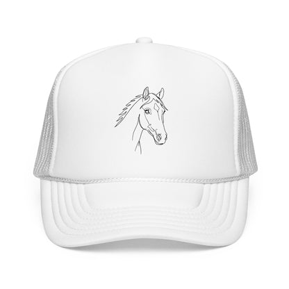 Horse Portrait Sketch - Cap