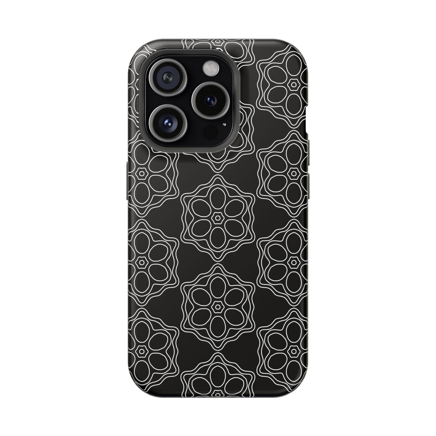 Geometric Sacred Flower - Magnetic Phone Case