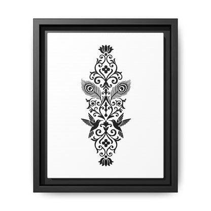 Hummingbird Soulmates - Framed Canvas