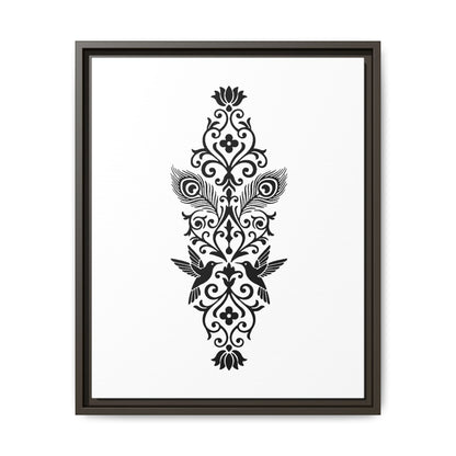 Hummingbird Soulmates - Framed Canvas