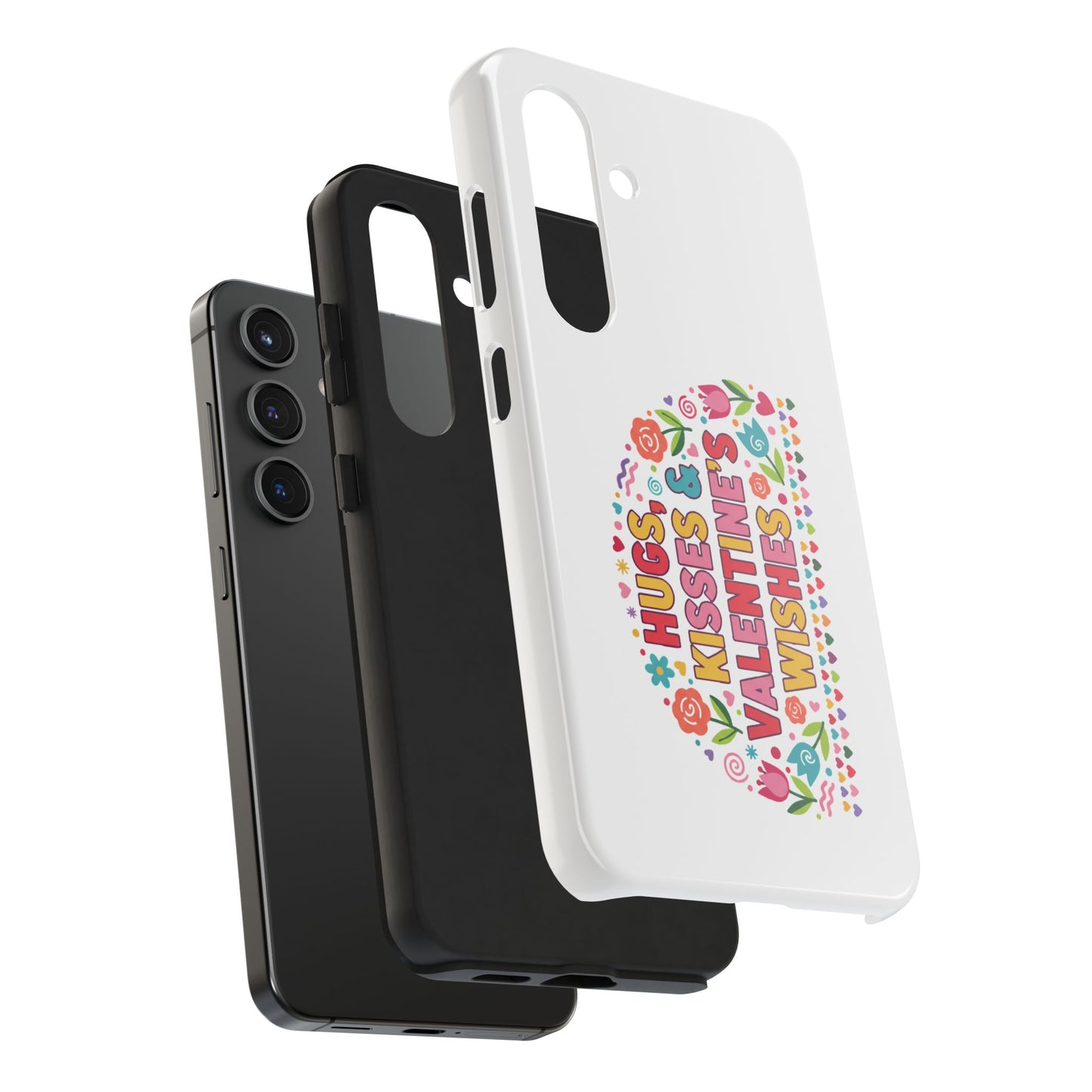 Hugs, Kisses & Valentine’s Wishes - Phone Case