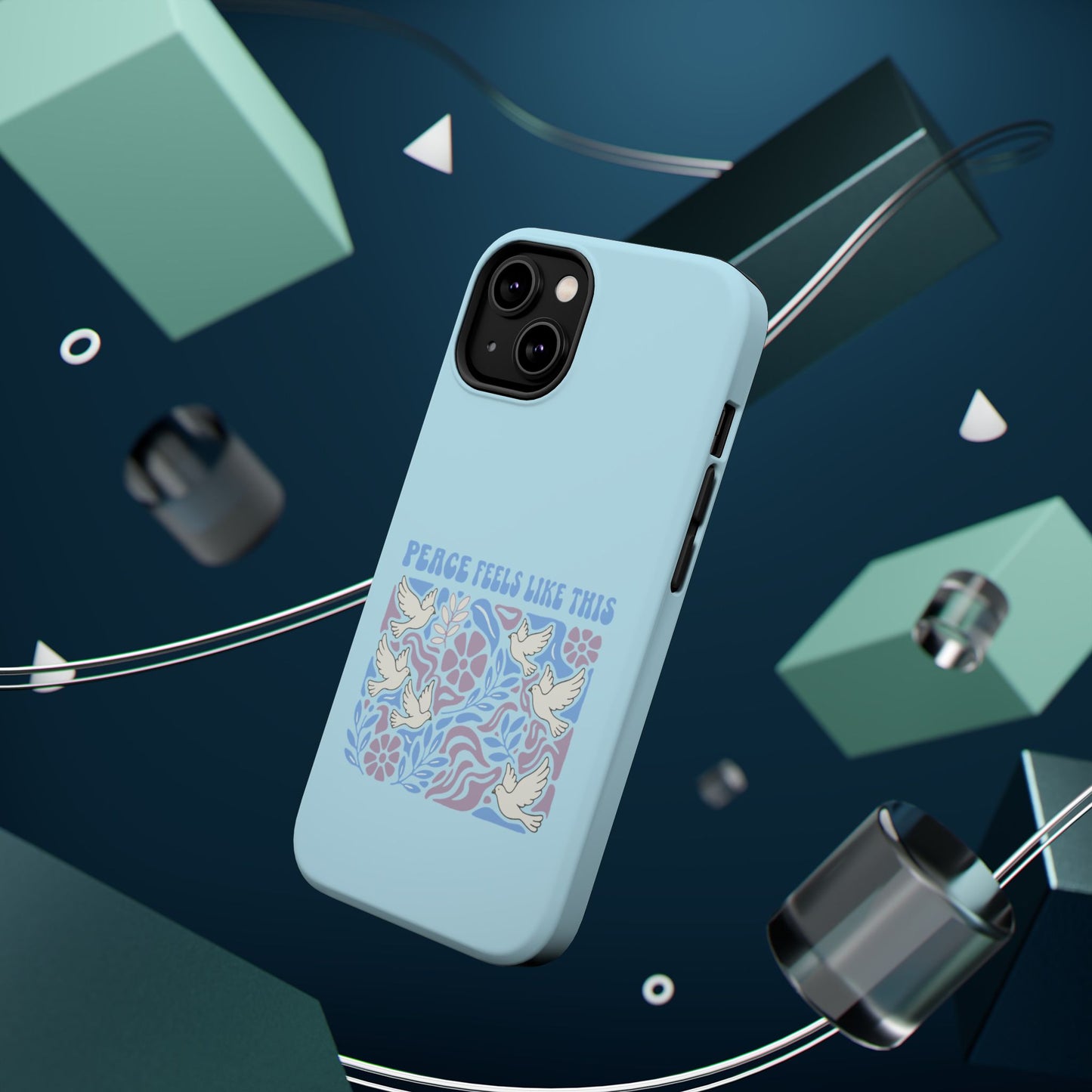 Peace Tells Like This - Magnetic Phone Case