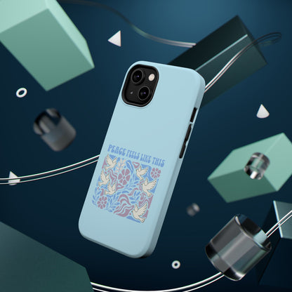 Peace Tells Like This - Magnetic Phone Case