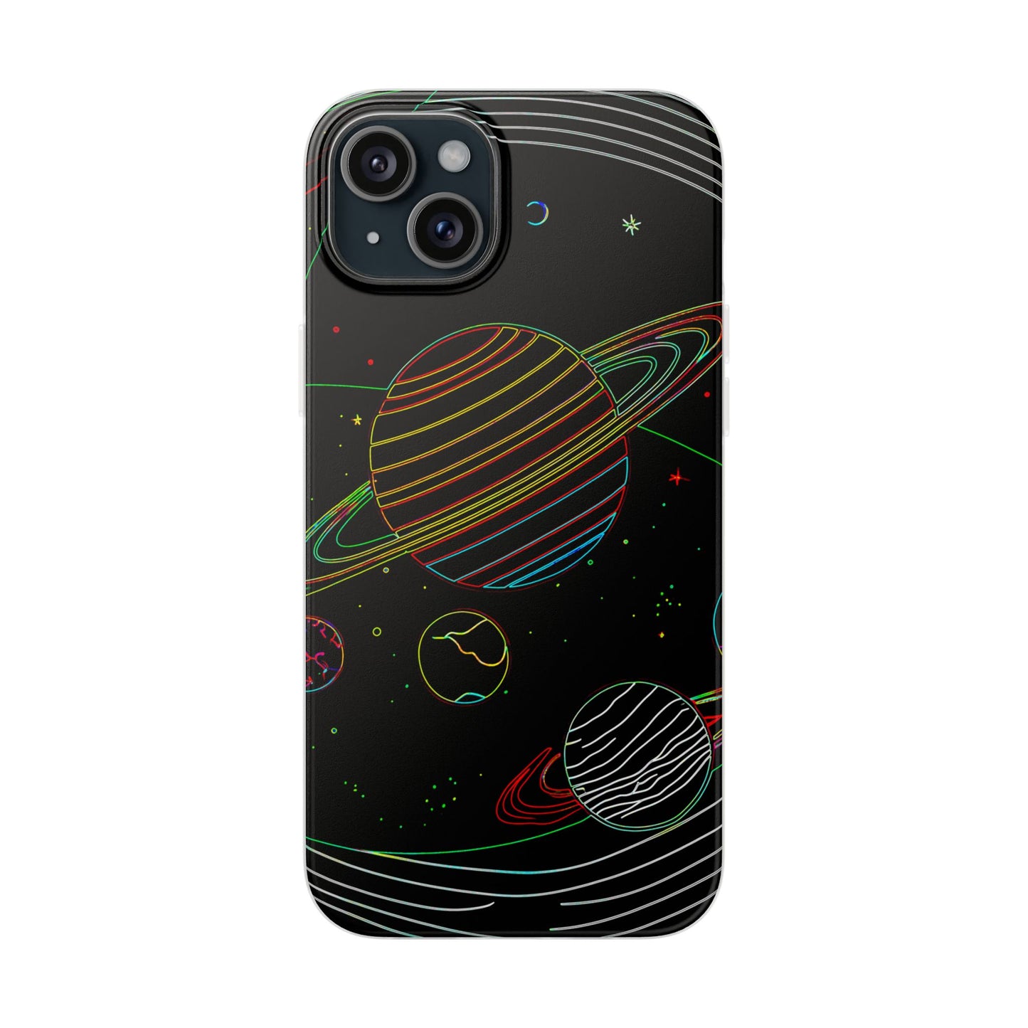 Galaxy-Inspired Flexi Cases, Vibrant Phone Covers, Space-Themed Accessories, Cosmic Gifts for Astronomers, Unique Phone Protectors