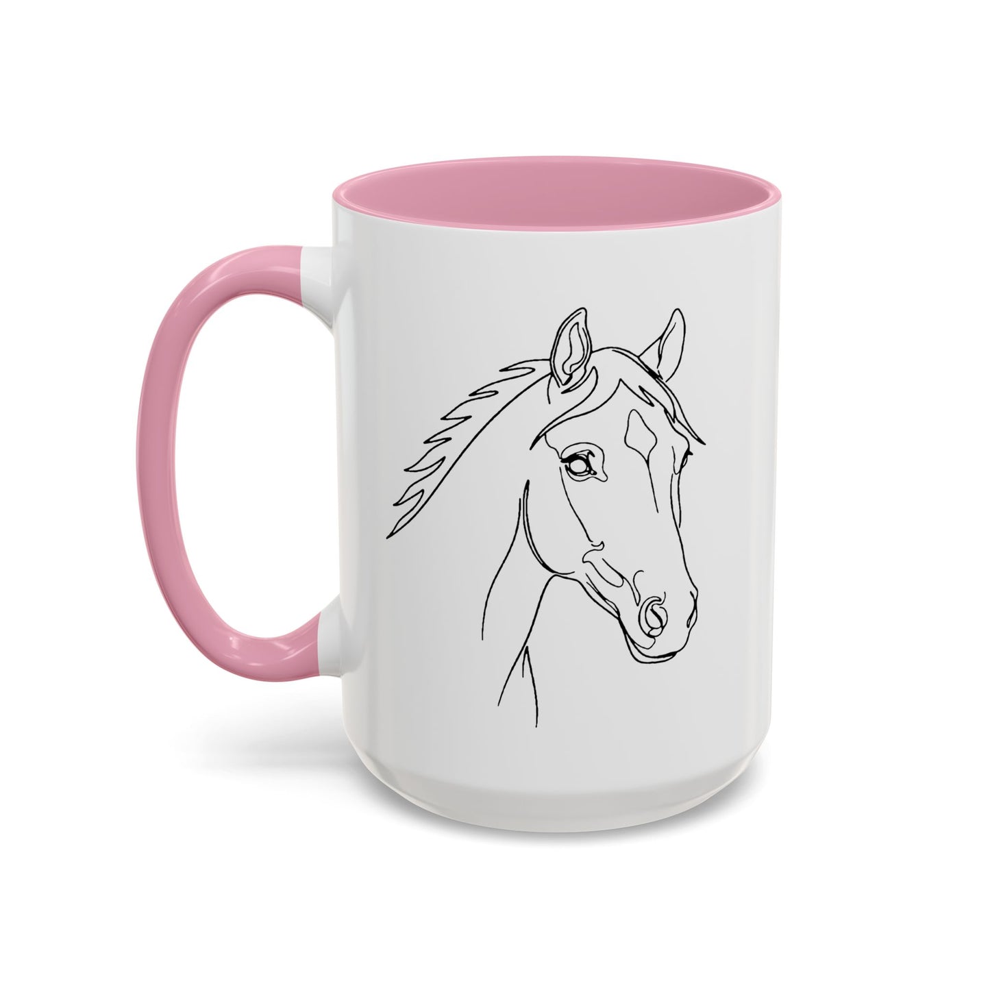 Horse Portrait Sketch - Colorful Mug