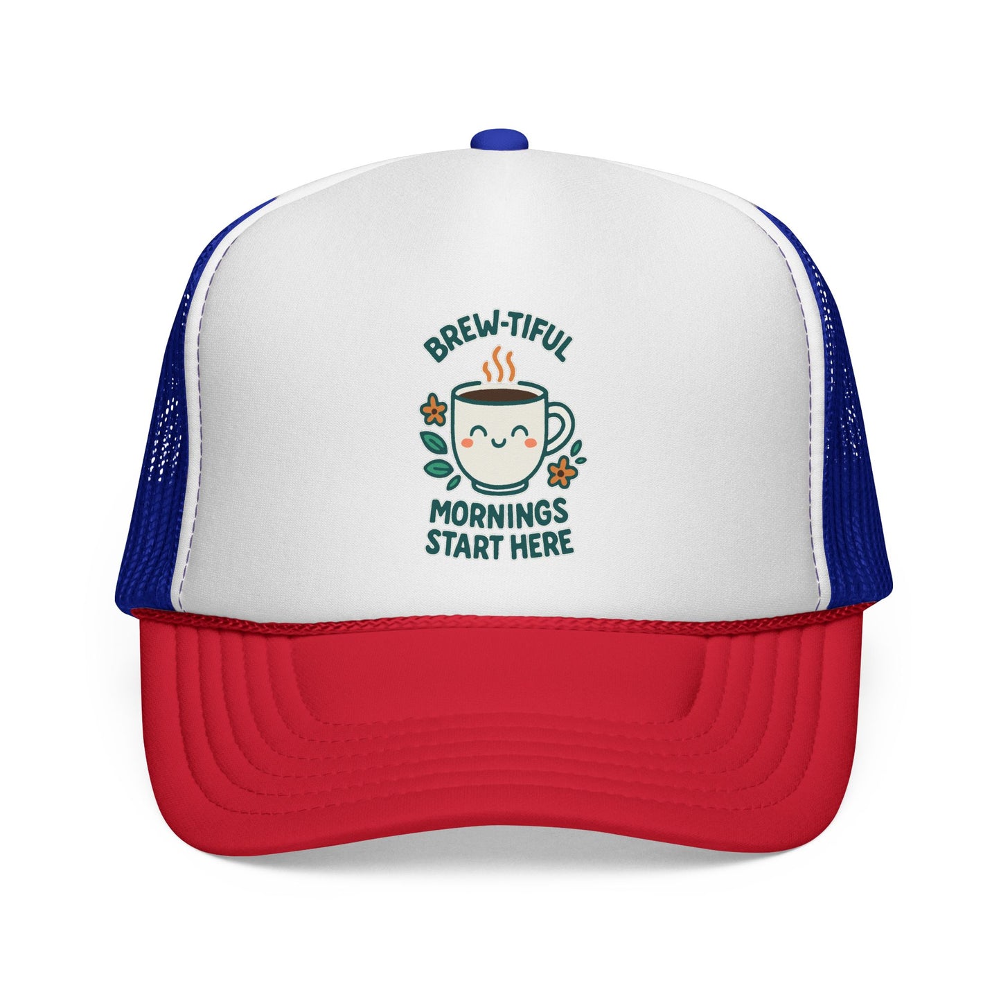 Brew-tiful Mornings Start Here - Cap