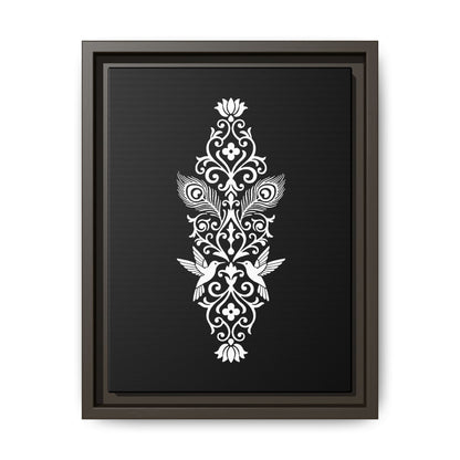 Hummingbird Soulmates - Framed Canvas