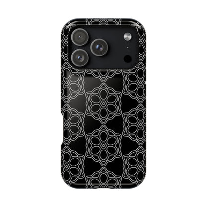 Geometric Sacred Flower - Magnetic Phone Case