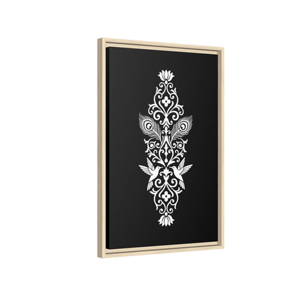 Hummingbird Soulmates - Framed Canvas