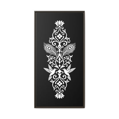 Hummingbird Soulmates - Framed Canvas