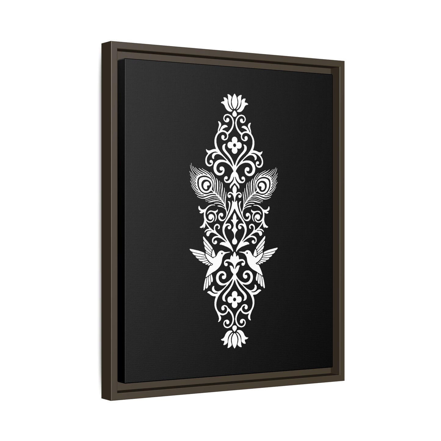 Hummingbird Soulmates - Framed Canvas