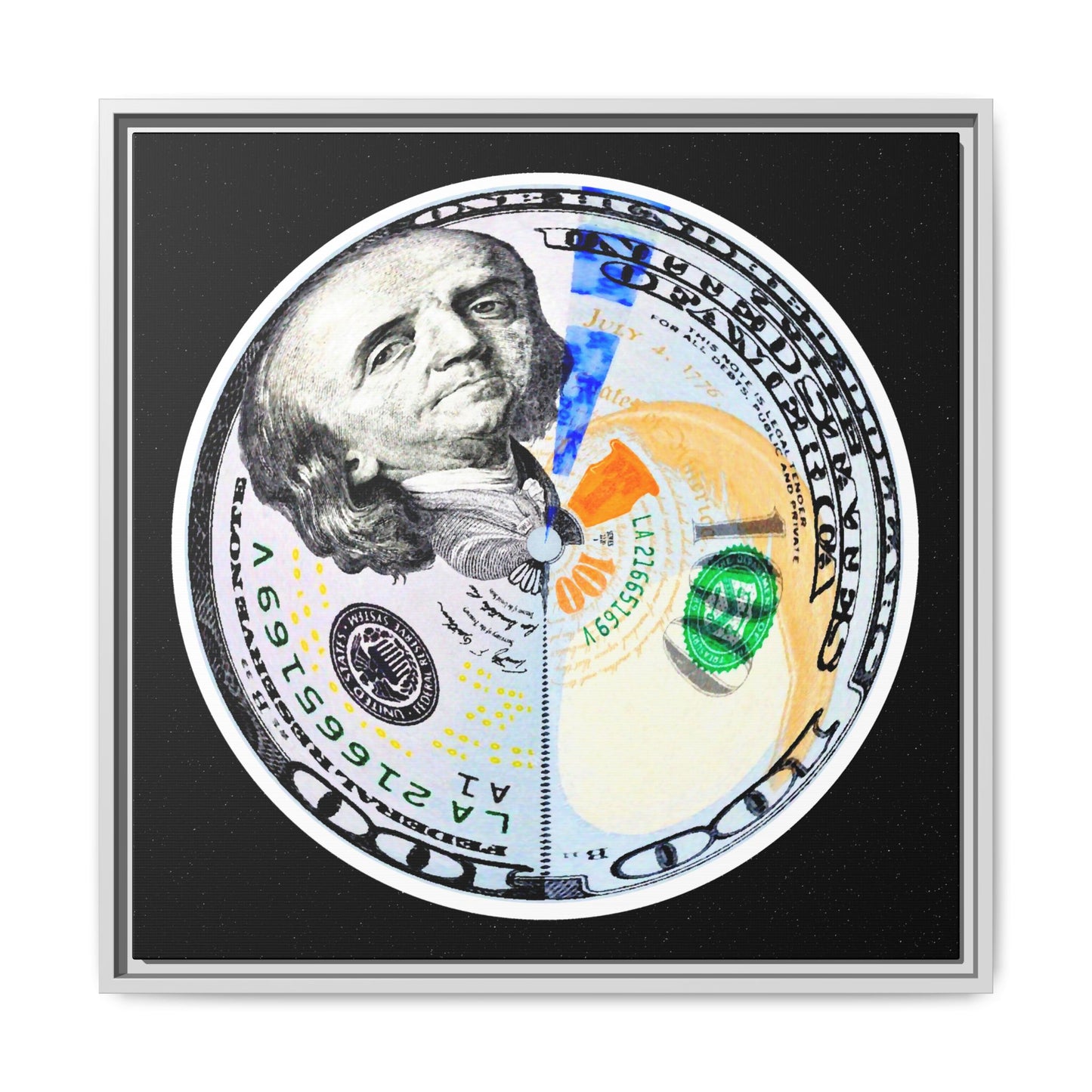 THE MOONEY - Framed Canvas