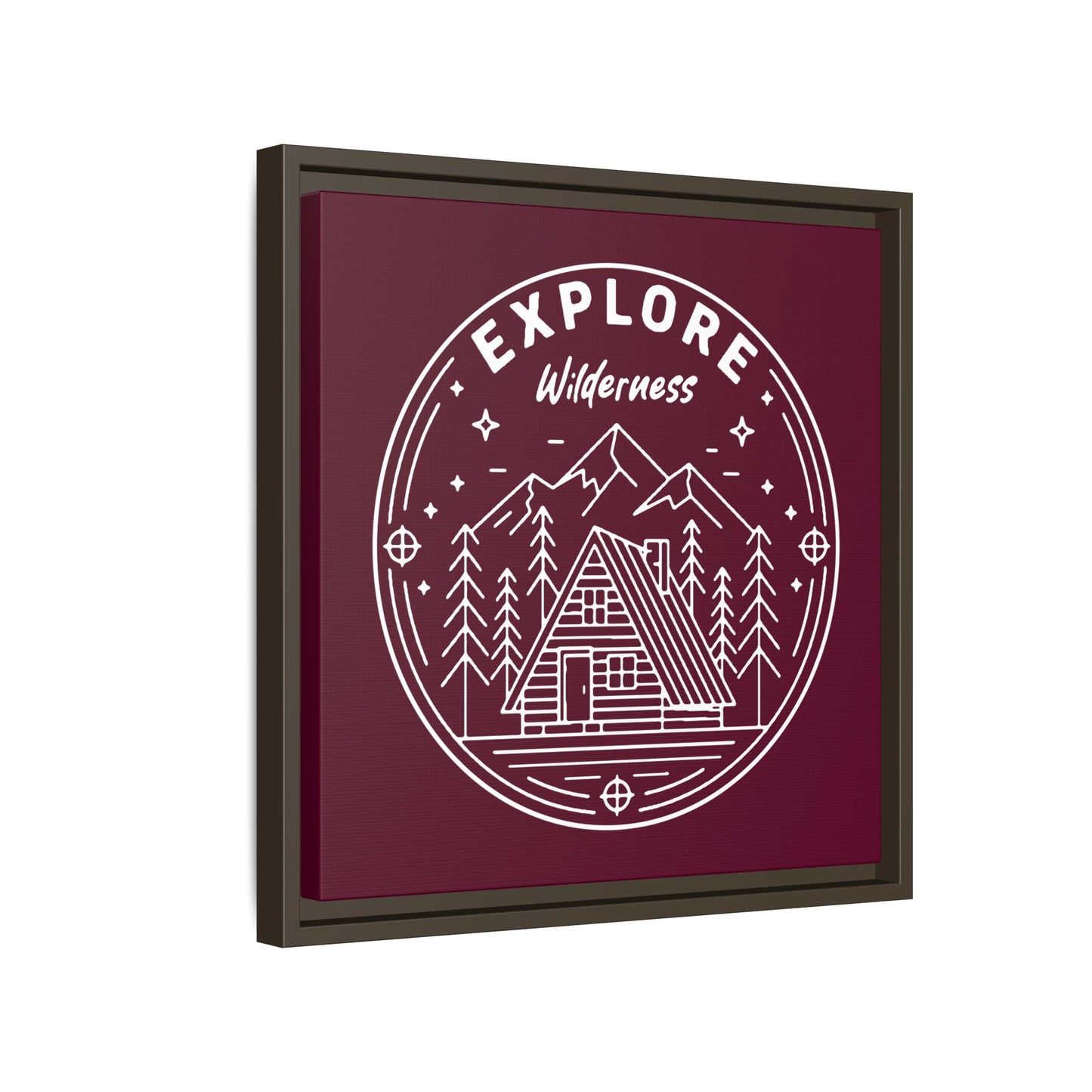 Explore Wilderness - Framed Canvas