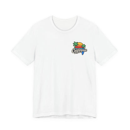 California Vibes Unisex Tee | Vintage Graphic T-Shirt Perfect for Summer, Beach, Travel, Casual Wear, Gift Idea