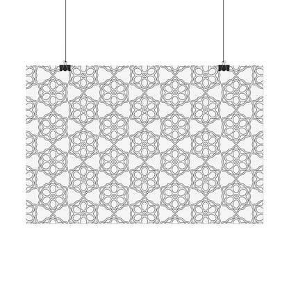 Stylish Geometric Rolled Posters for Modern Decor, Wall Art, Home Decoration, Gift Ideas, Minimalist Art, Office Decor