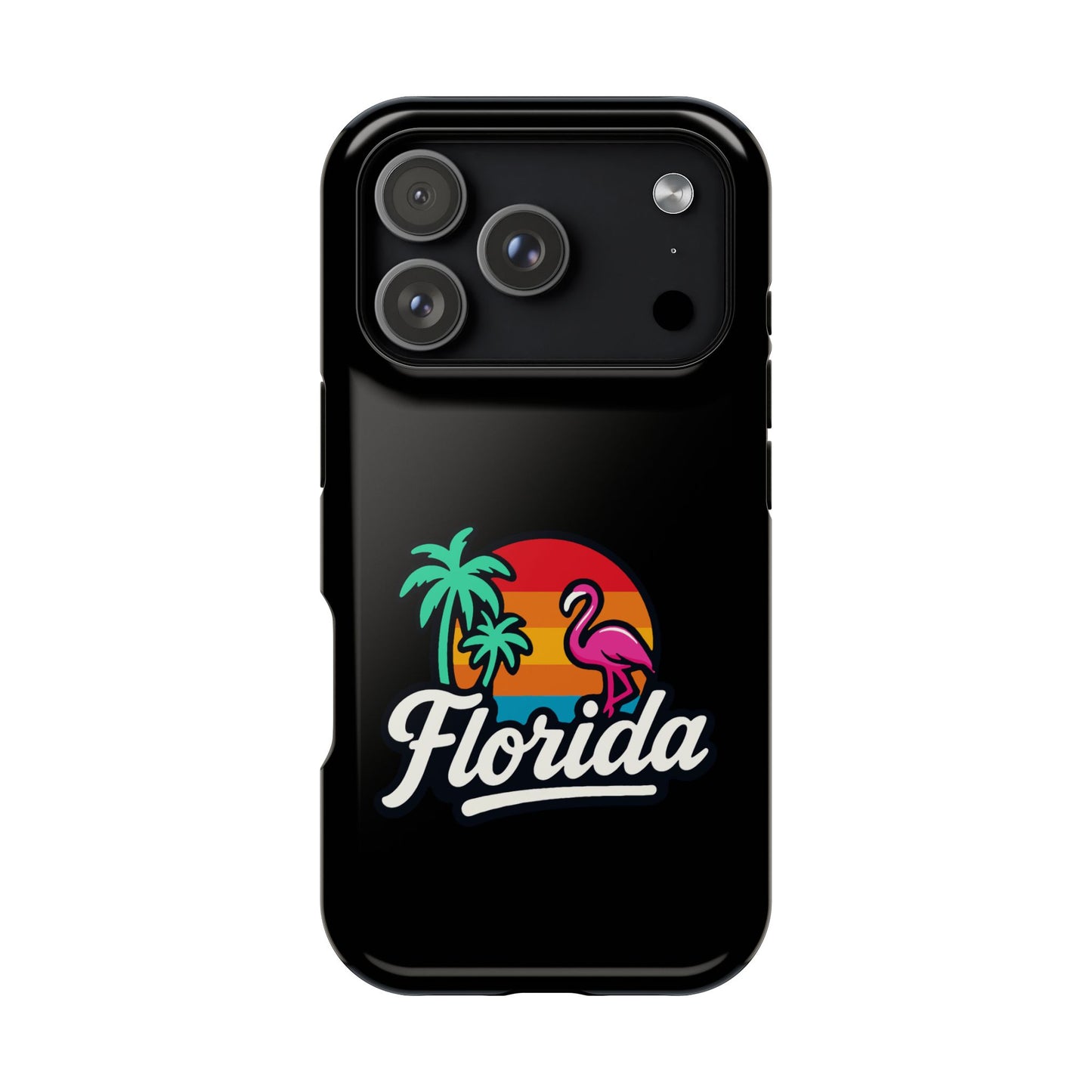 Florida Sunset Palm - Magnetic Phone Case