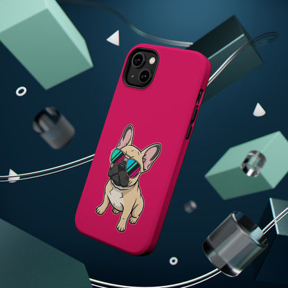 French Bulldog with Sunglasses - Magnetic Phone Case