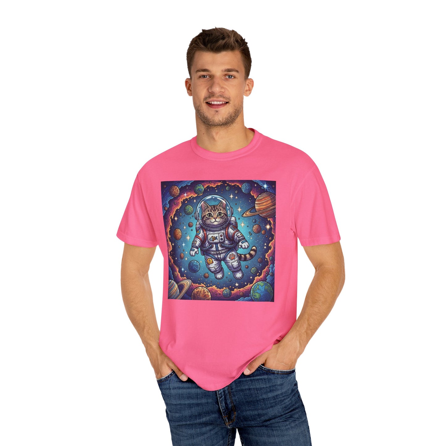 Astronaut Cat - T-Shirt