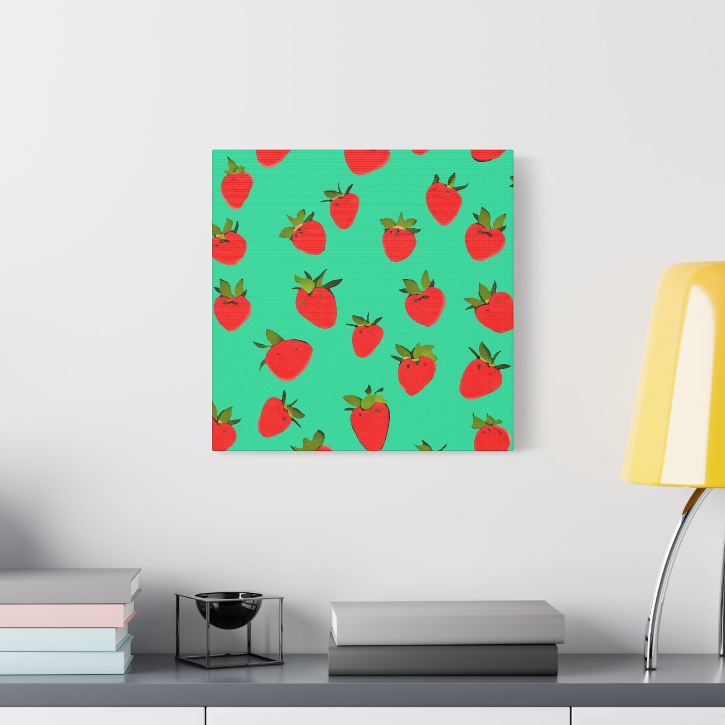 Strawberry Pattern - Canvas