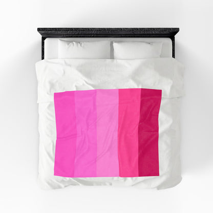 Valentine Rose Colors - Plush Blanket
