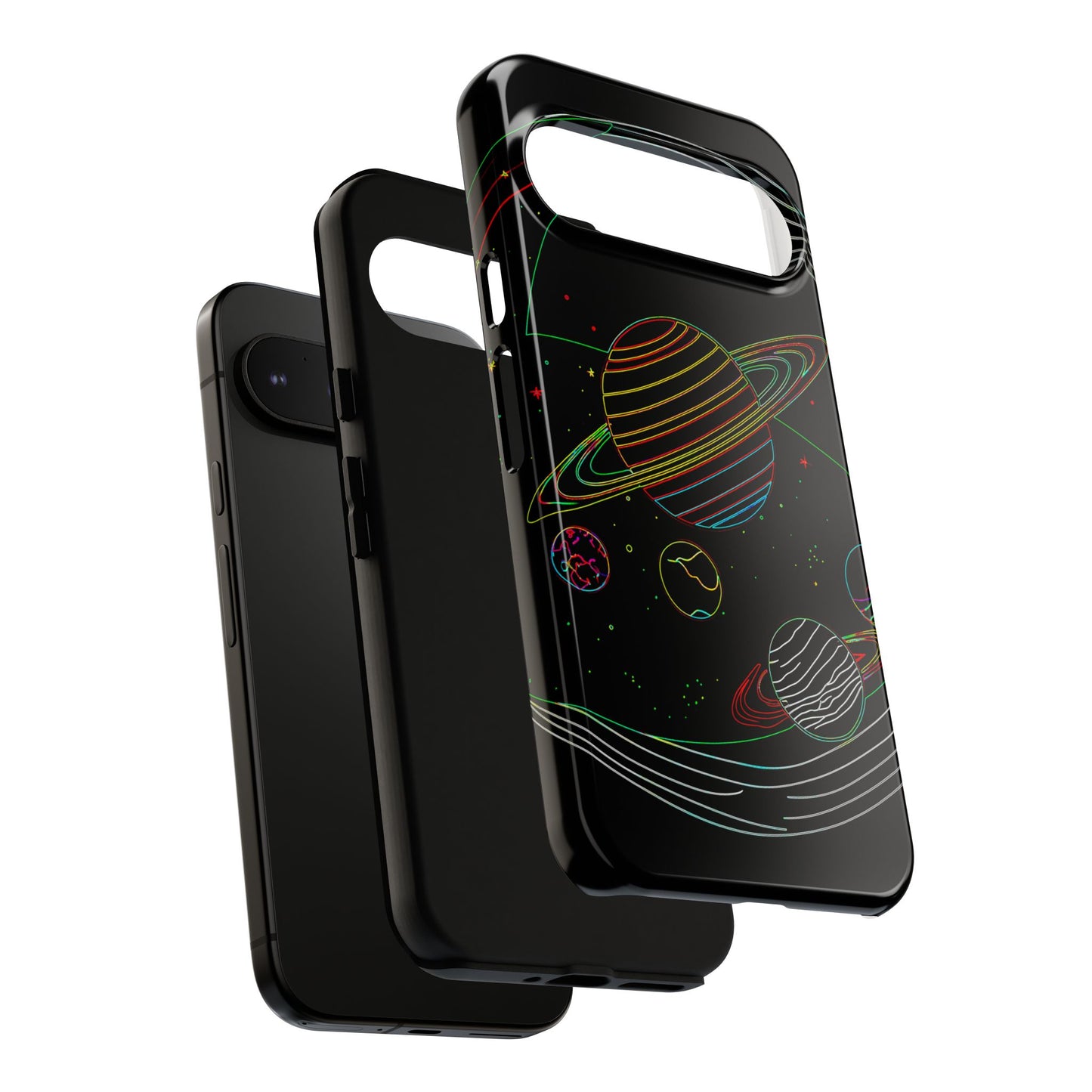 Galactic Tough Phone Case, Starry Space Protection, Unique Gift for Astronomers, Celestial Accessories, Trendy Space Lovers