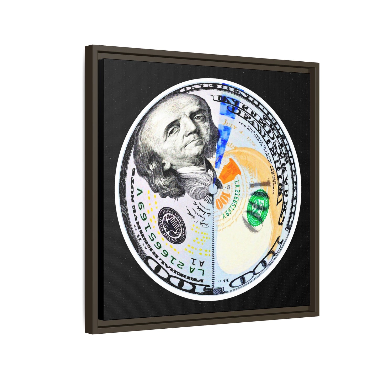 THE MOONEY - Framed Canvas