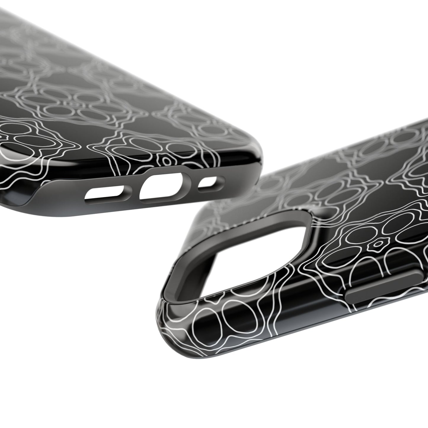 Geometric Sacred Flower - Magnetic Phone Case