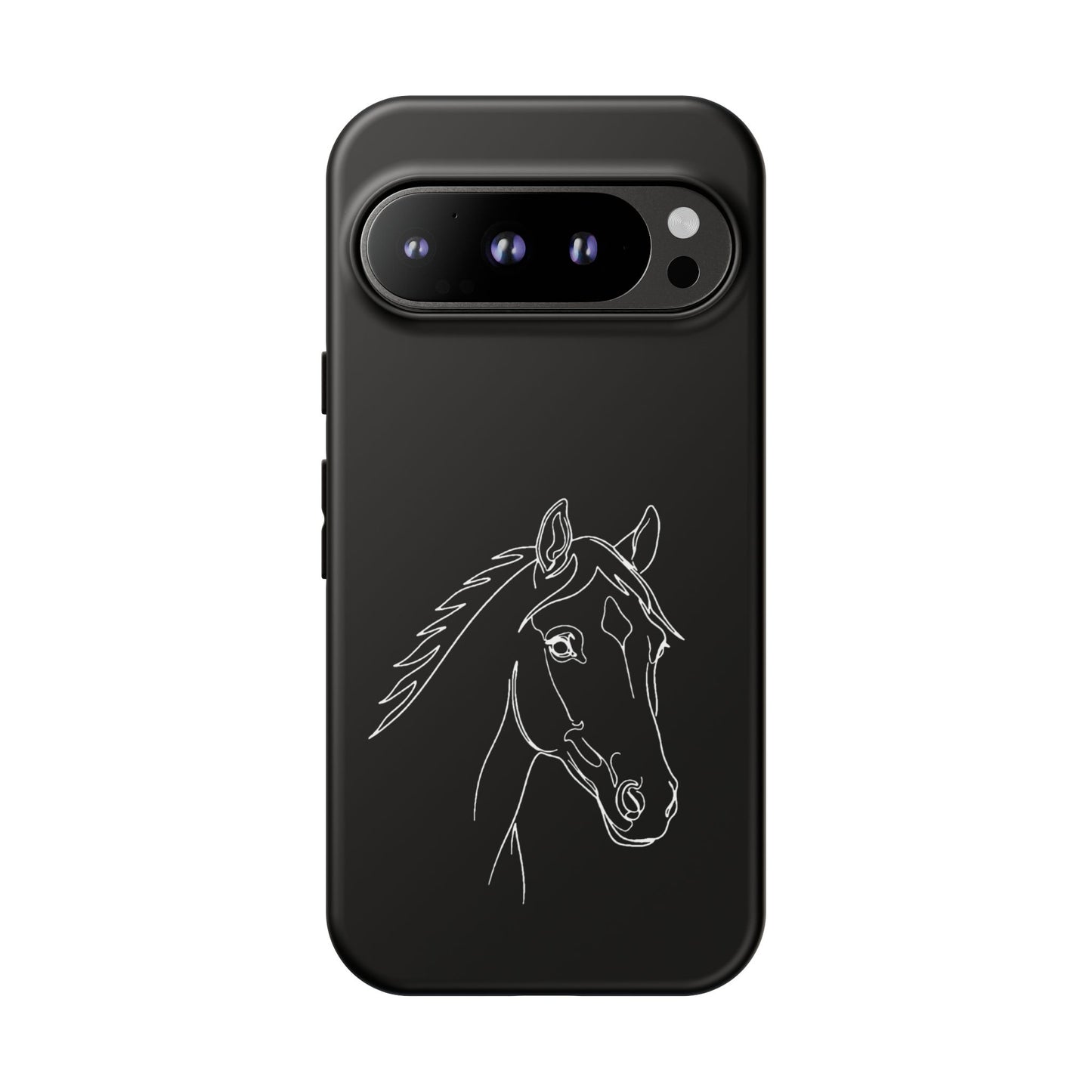 Horse Portrait Sketch - Tough Phone Case