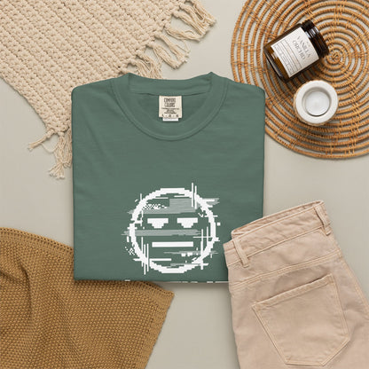 I’m Fine Glitched Smiley - T-Shirt