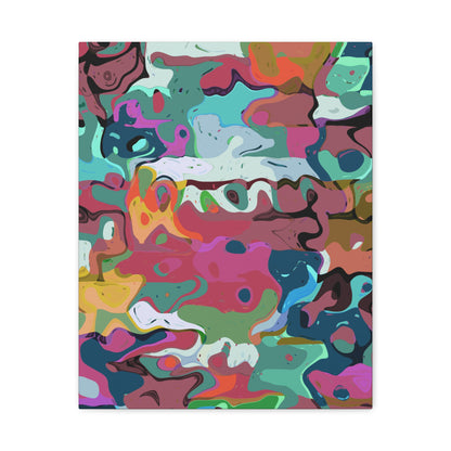 Colorful Abstract Marble - Canvas