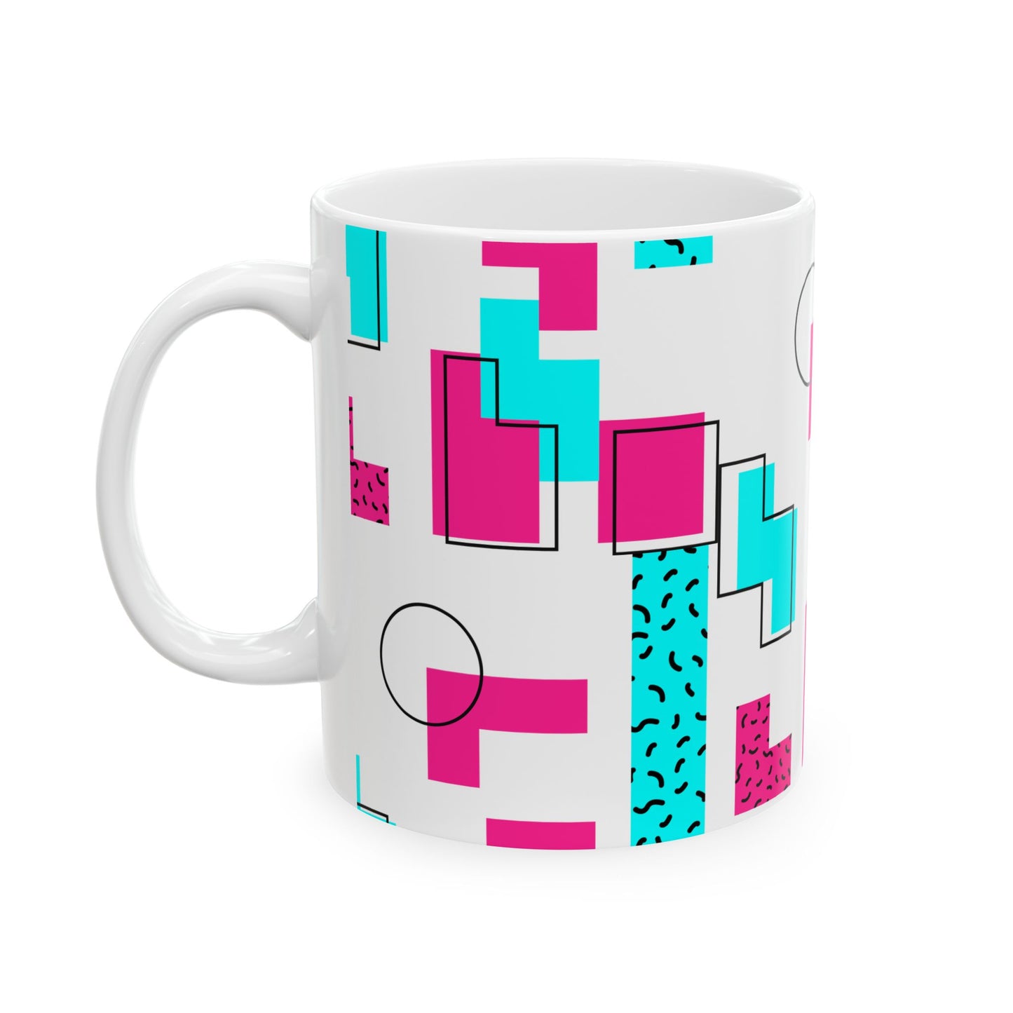 Retro Geometric Vibes - Mug
