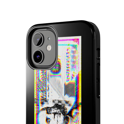 100 Dollars Bill - Neon Color Explosion - Phone Case