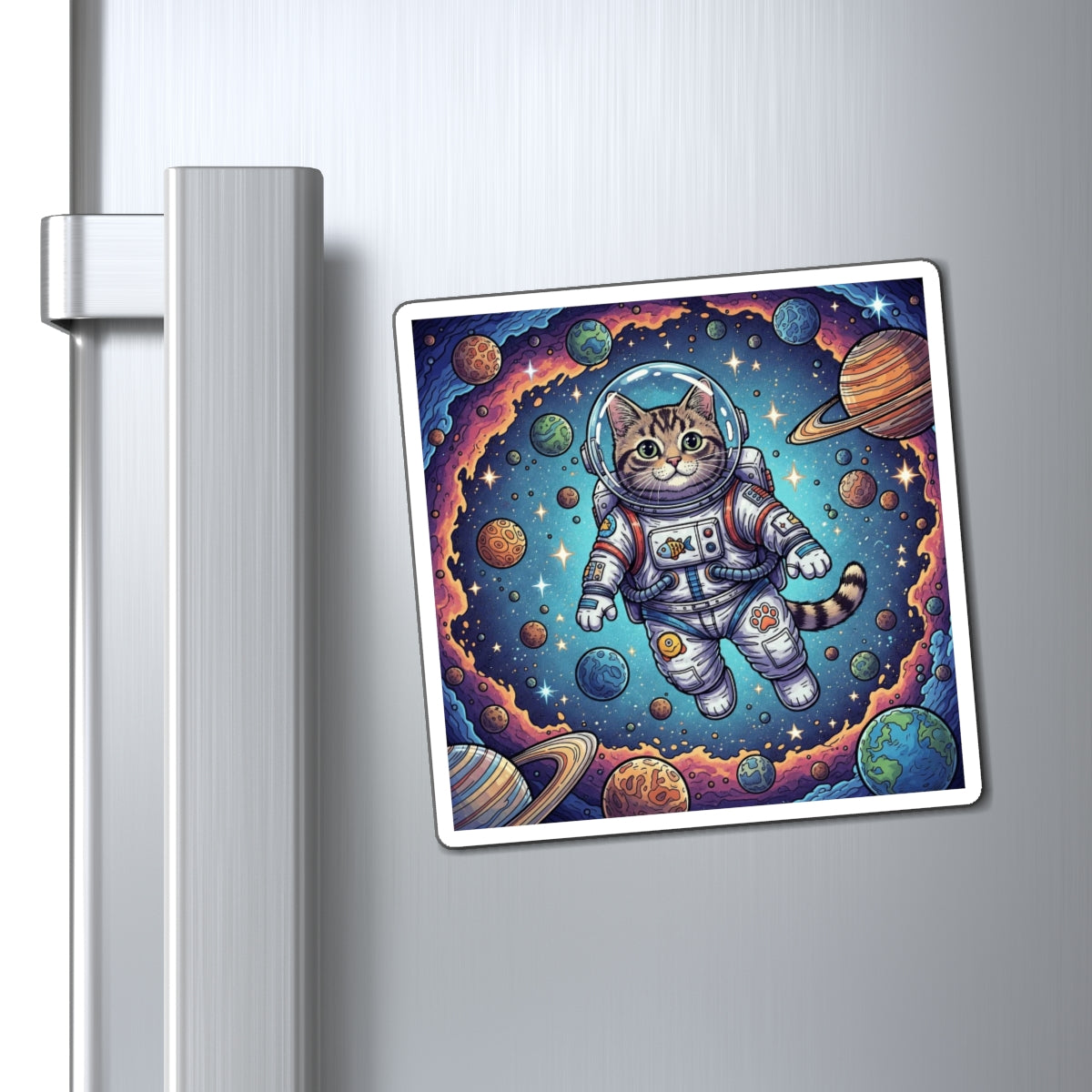 Astronaut Cat - Magnet