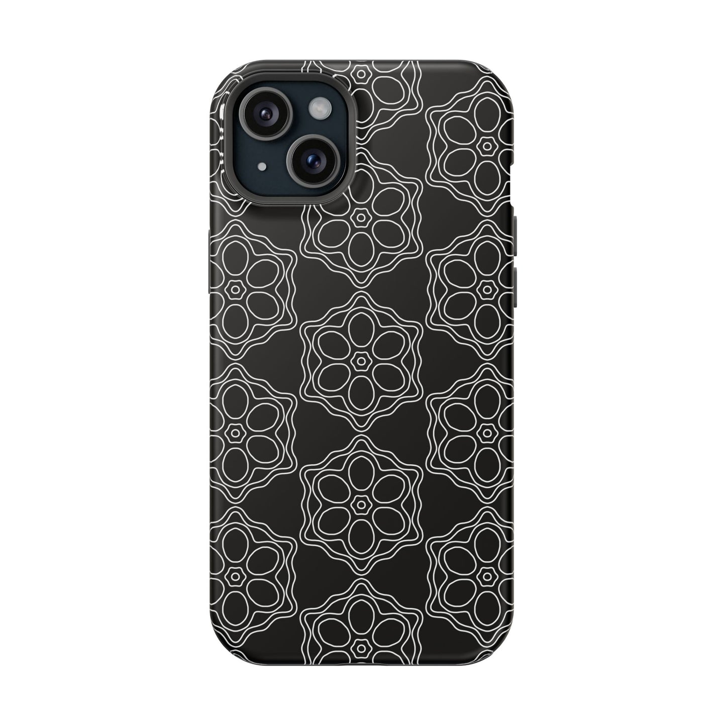 Geometric Sacred Flower - Magnetic Phone Case