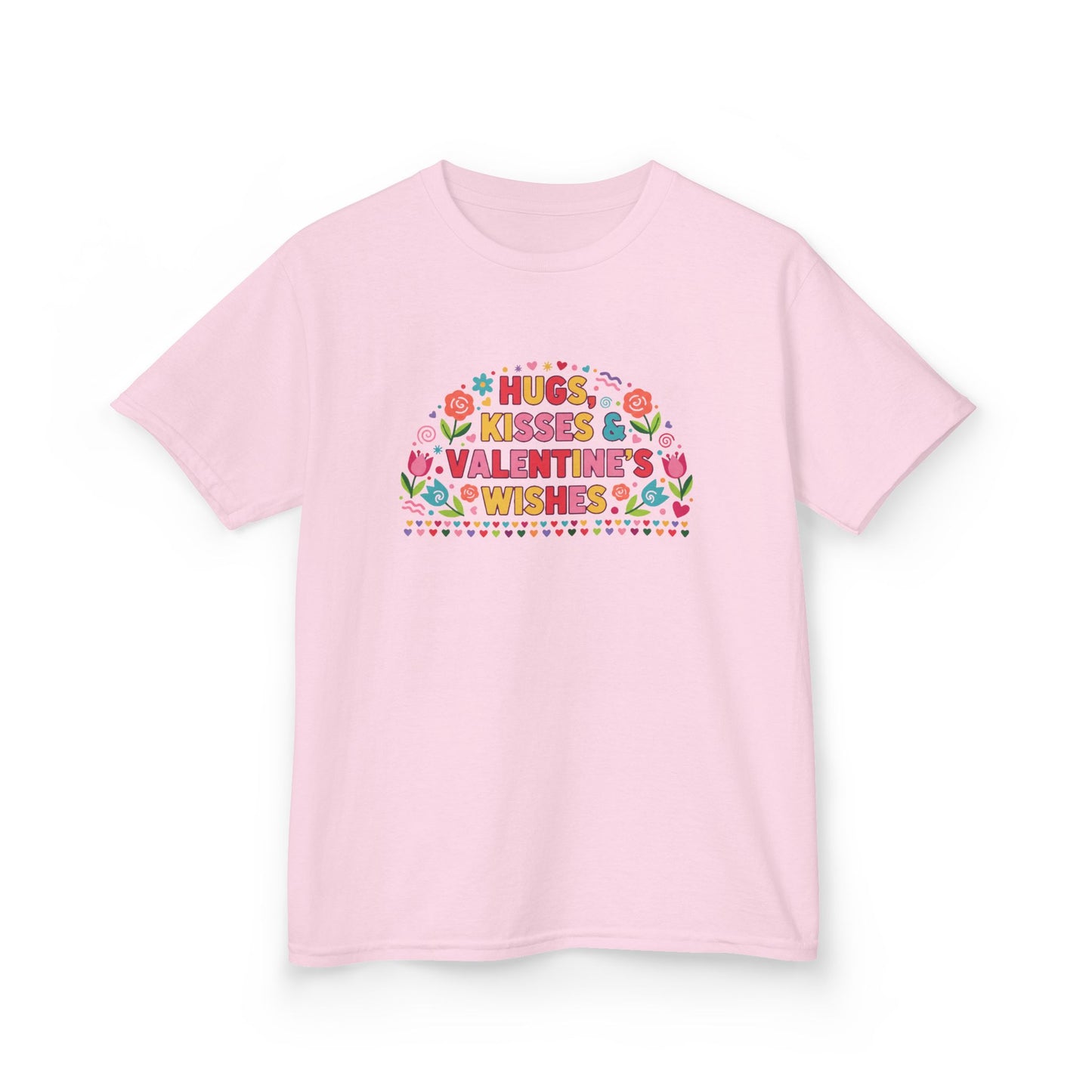 Hugs, Kisses & Valentine’s Wishes - Kids Tee