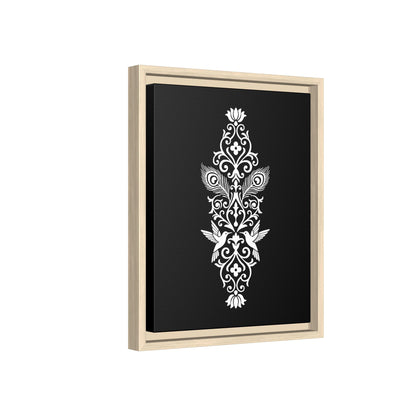 Hummingbird Soulmates - Framed Canvas