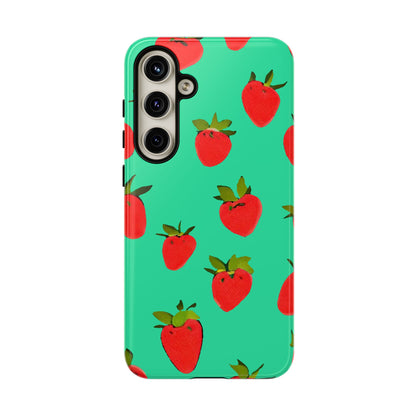 Strawberry Pattern - Phone Case