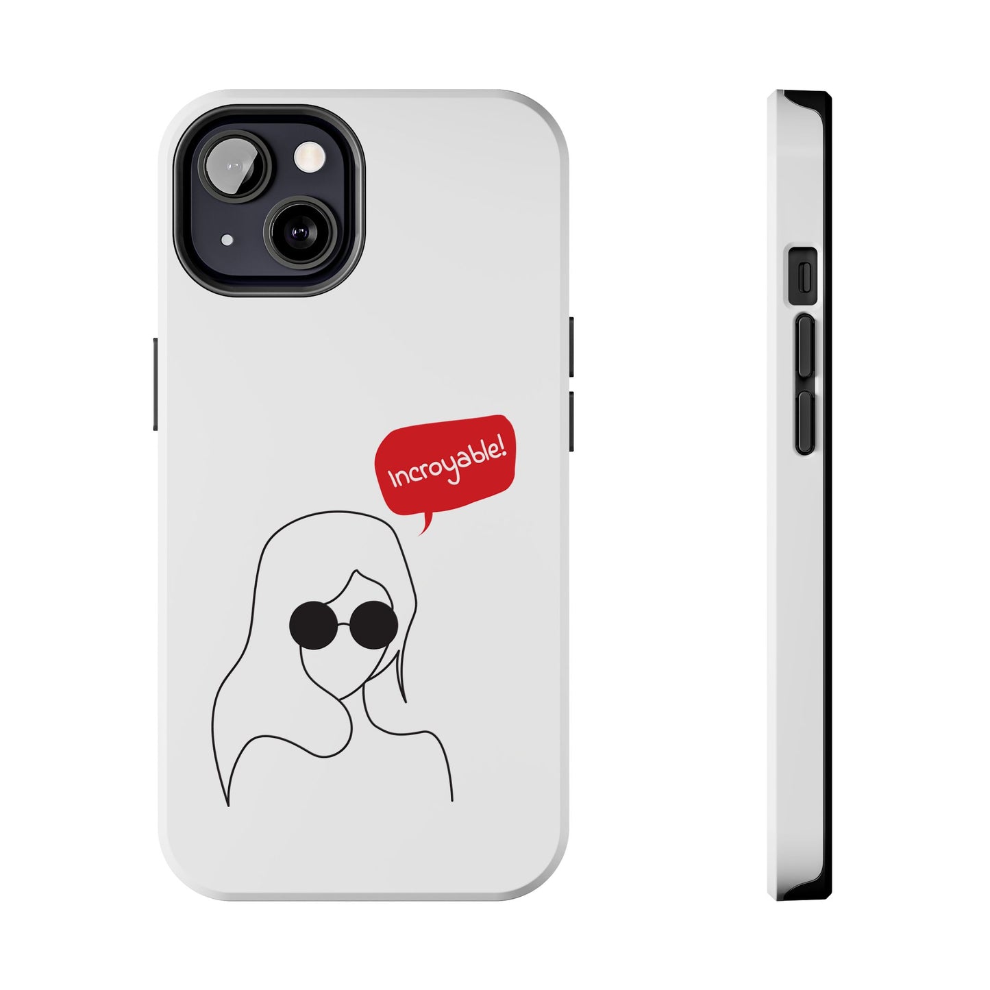 Incroyable Chic Girl - Phone Case