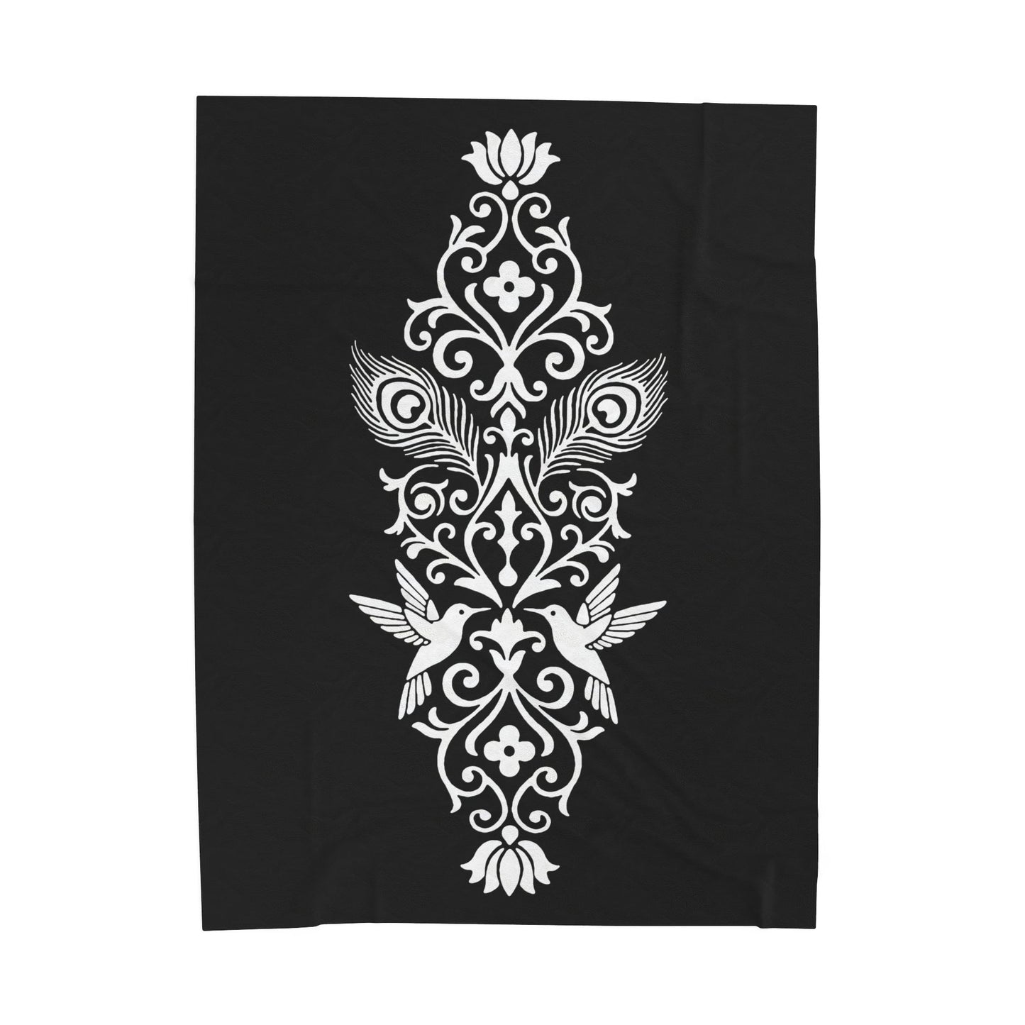 Hummingbird Soulmates - Plush Blanket