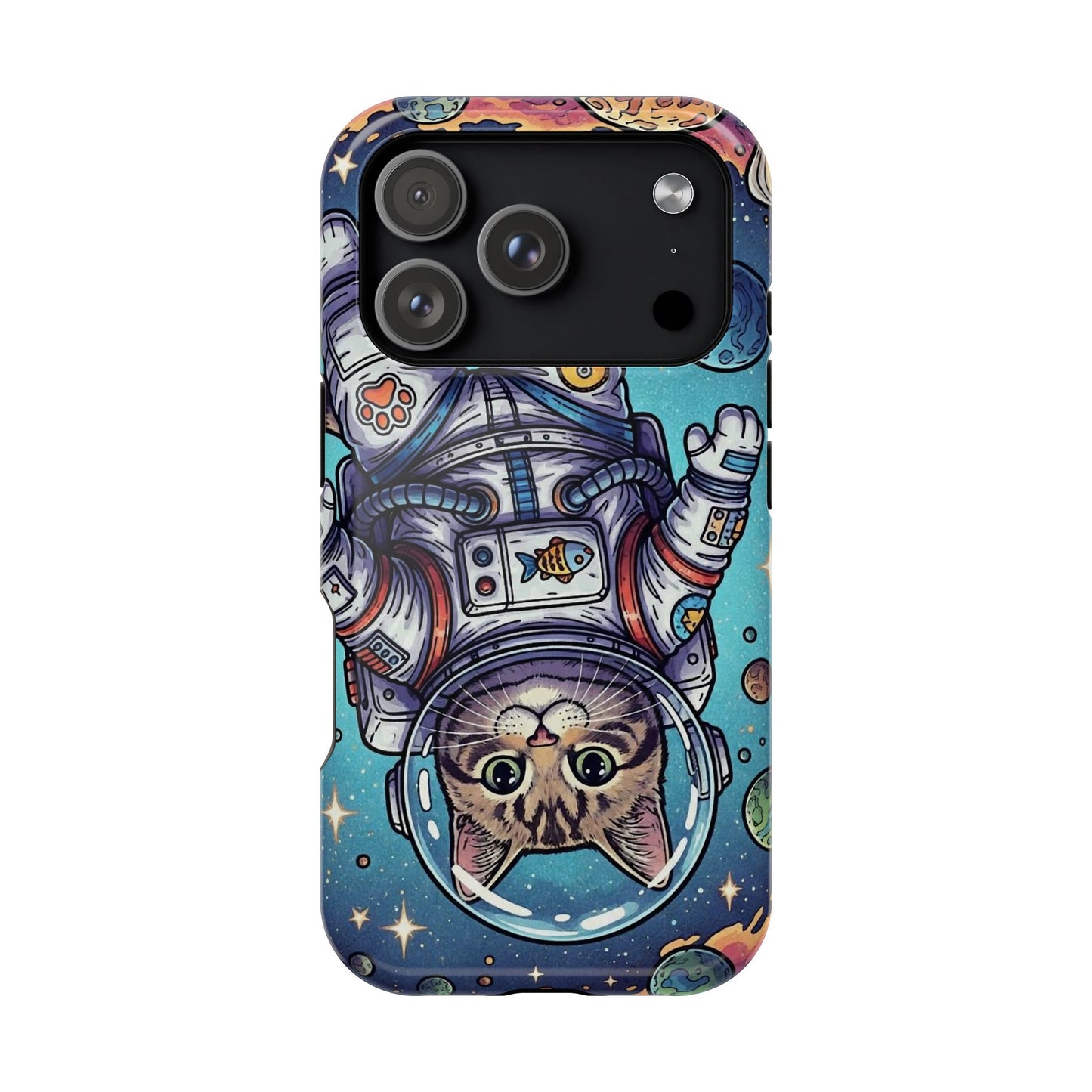 Astronaut Cat - Magnetic Phone Case