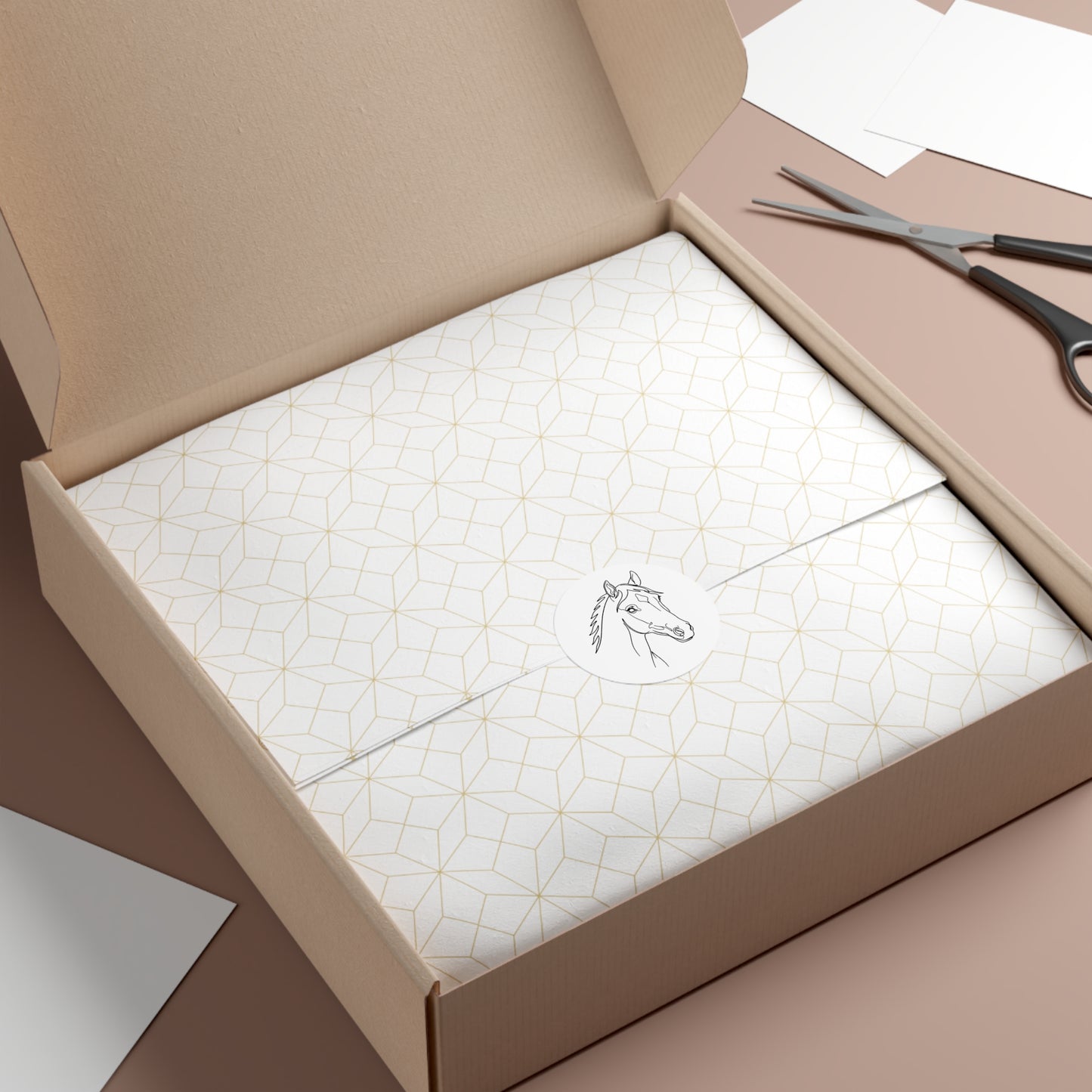 Horse Portrait Sketch - Sticker