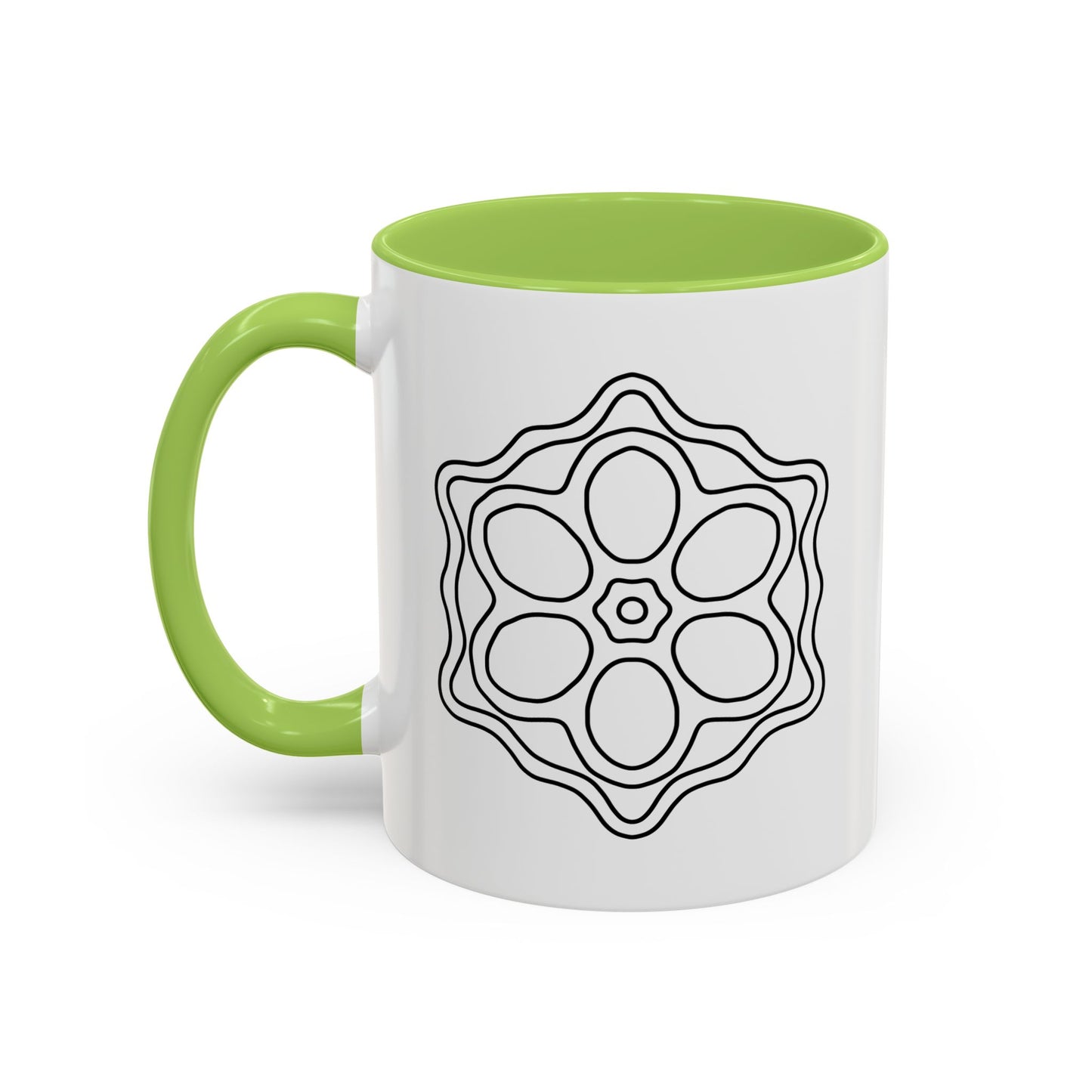 Elegant Floral Accent Coffee Mug, Perfect for Home, Office, Gifts, Birthdays, Inspirational Quotes, Tea Lovers