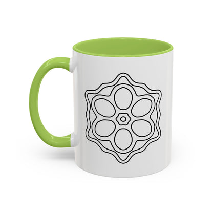 Elegant Floral Accent Coffee Mug, Perfect for Home, Office, Gifts, Birthdays, Inspirational Quotes, Tea Lovers